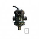 Vanne 6 voies pour filtration Poolfilter Ubbink - 400-500-600