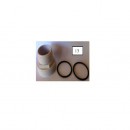Raccord avec 2 joints liaison vanne/tuyau Poolfilter Ubbink - 400 500 600 