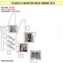1 support &eacute;chelle ref 1/2/3 pour piscine bois octogonale Ubbink