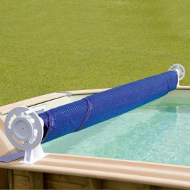 Enrouleur bâche à bulles Ubbink 650 cm maximum piscine hors sol
