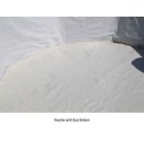 Piscine bois Ocea Ubbink Diam 510cm H 120cm liner bleu sable gris