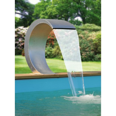 Cascade lame d'eau Mamba - inox 316 L taille XL