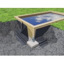 Nappe de protection parois piscine bois enterr&eacute;es Ubbink