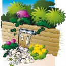 lame d'eau niagara 90 cm ubbink