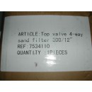 Vanne 4 voies PoolFilter Ubbink - 300