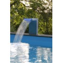 Lame d'eau Straight Ubbink Cascade design pour les piscines