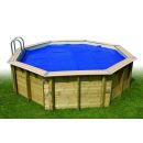 B&acirc;che &agrave; bulles Ubbink pour piscine - 300x430 cm rectangle