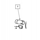 Moyeu n&deg;2 r&eacute;f&eacute;rence 7534078 pour enrouleur Ubbink ref 7514022