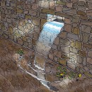 Lame d'eau Ubbink Nevada 30 cm sans LED