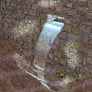 Lame d'eau Ubbink Nevada 30 cm sans LED