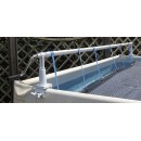 Enrouleur b&acirc;che piscine Xtra Ubbink universel piscine jusqu'&agrave; 555 cm