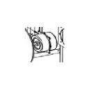 Moteur de ventilateur - pompe &agrave; chaleur Heatermax Inverter 20-40 Ubbink