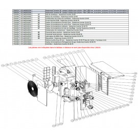 Condensateur de compresseur - pompe à chaleur Heatermax Inverter 20-40 Ubbink
