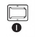 Support de tube &agrave; manivelle en aluminium &agrave; embo&icirc;ter pour enrouleur Ubbink 7505500