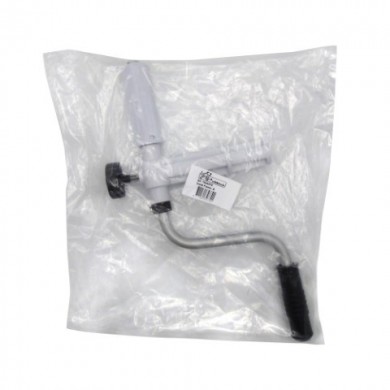 Support de tube à manivelle en aluminium à emboîter pour enrouleur Ubbink 7505500
