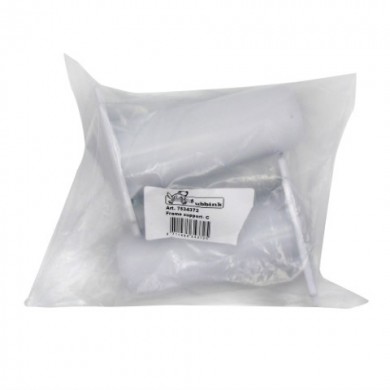 Support de tube à manivelle en aluminium à emboîter pour enrouleur Ubbink 7505500