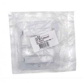 Platine PVC de fixation à la margelle N°6 OU I pour enrouleur Ubbink 7505500