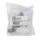 Support de tube &agrave; manivelle en aluminium &agrave; embo&icirc;ter pour enrouleur Ubbink 7505500