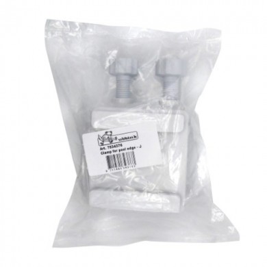 Support de tube à manivelle en aluminium à emboîter pour enrouleur Ubbink 7505500