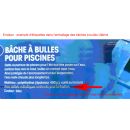 B&acirc;che &agrave; bulles Ubbink octogonale pour 400x670
