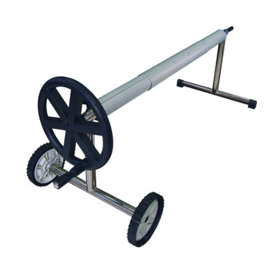 Enrouleur bâche à bulles télescopique jusqu'à 4.5m Aqualux