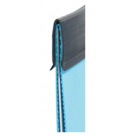6 baguettes de 61 cm pour accrochage de liner Overlap pour piscine hors sol acier Aqualux soit 3.66 m