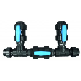 SAV pompe chaleur ubbink : Kit By Pass 50 mm pour pompe &agrave; chaleur Aqualux 105036