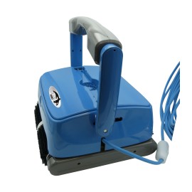 Arrêt par Aqualux Robot ORCA 500 Aqualux fond paroi ligne d'eau de piscine jusqu'à 120m² dans la limite du stock disponible