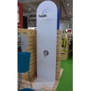 Douche de jardin Laorus H x l x p 232 x 60.4 x 70 cm