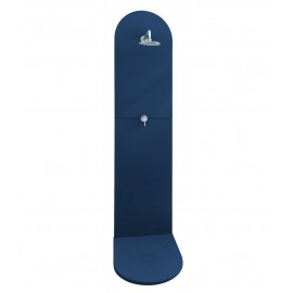 Douche de jardin Laorus H x l x p 232 x 60.4 x 70 cm Bleu marine