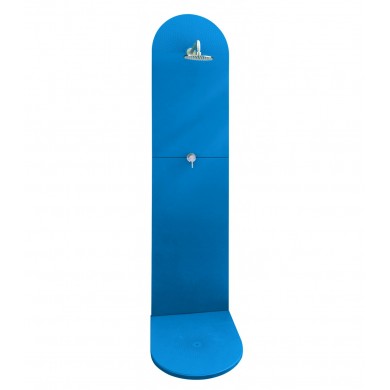 Douche de jardin Laorus H x l x p 232 x 60.4 x 70 cm Bleu Australie