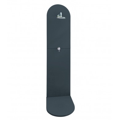 Douche de jardin Laorus H x l x p 232 x 60.4 x 70 cm Gris anthracite
