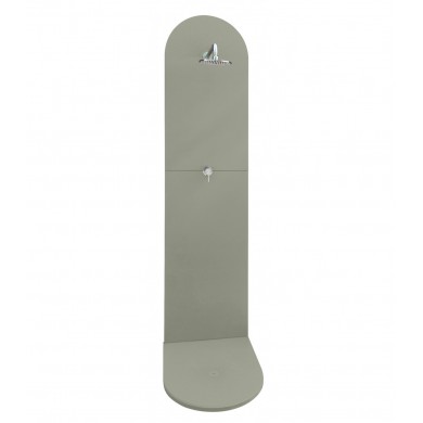 Douche de jardin Laorus H x l x p 232 x 60.4 x 70 cm gris vert