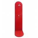 Douche de jardin Laorus H x l x p 232 x 60.4 x 70 cm Rouge