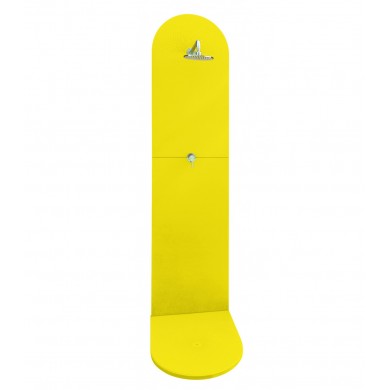 Douche de jardin Laorus H x l x p 232 x 60.4 x 70 cm jaune citron