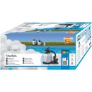 Groupe de filtration pour piscine jusqu'&agrave; 10 m3 4.5m3/h balles filtrantes