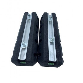 SAV pompe chaleur ubbink : 2 supports de pompe &agrave; chaleur caoutchouc