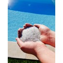 Granul&eacute;s de verre filtrant pour filtration piscine 5 &agrave; 7 microns sac de 18 kg