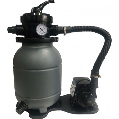 Groupe de filtration Bestclean Easy pour piscine jusqu'à 15 m3 4.5m3/h balles filtrantes