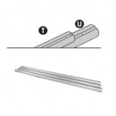 Tubes hexagonaux T + U - Enrouleur b&acirc;che &agrave; bulles Premium 7505964