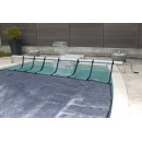 Enrouleur b&acirc;che piscine Premium Ubbink universel piscine jusqu'&agrave; 555 cm