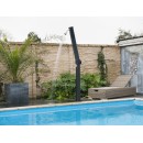 Arr&ecirc;t produit par Ubbink Douche Solaris Plus Ubbink H220 cm