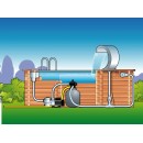 Mamba Shower Ubbink - bec verseur Bassin & Piscine - Inox 316L