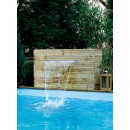 Niagara&reg; Acrylic 30 LED Ubbink lame d'eau pour piscine
