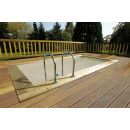 Arr&ecirc;t par Ubbink Urban Pool Ubbink liner bleu avec nage &agrave; contre courant, hors sol ou enterr&eacute;e
