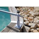 Enrouleur b&acirc;che piscine Xtra Ubbink universel piscine jusqu'&agrave; 550 cm