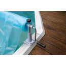 Enrouleur b&acirc;che piscine Xtra Ubbink universel piscine jusqu'&agrave; 550 cm