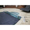 Enrouleur b&acirc;che piscine Xtra Ubbink universel piscine jusqu'&agrave; 550 cm