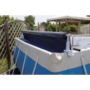 Enrouleur b&acirc;che piscine Xtra Ubbink universel piscine jusqu'&agrave; 550 cm