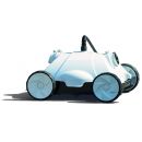 Robotclean 1 Ubbink (black/white) nettoyeur fond de piscine 10x6m - 16m&sup3;/h - filtration 2&micro;